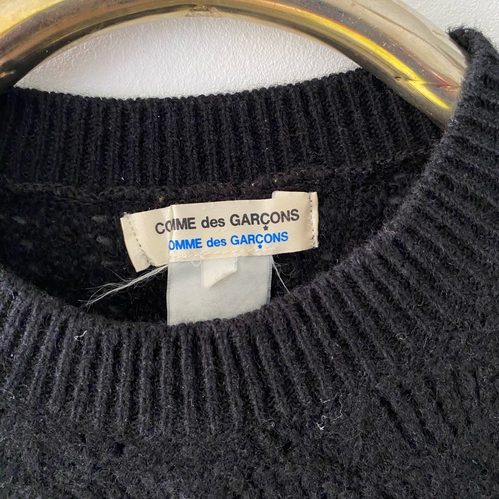 comme des garçons  women sweater black size S